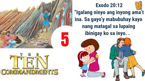10 utos ng diyos|ANG UTOS NG DIYOS .
